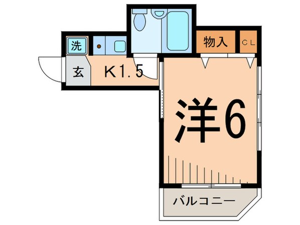 ヴィラコート大岡山の物件間取画像